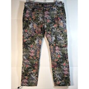 AKOO Concrete Cargo Pants NWT Men’s 38 Streetwear Nightshade New